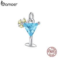 ราคา BAMOER สร้อยข้อมือโซ่ลูกปัดเงินแท้100 925สร้อยข้อมือปรับได้สำหรับเด็กผู้หญิงออกแบบเครื่องประดับ BSB061 (7739372875)