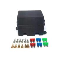ราคา กล่องนิรภัยดัดแปลงสาย6ช่องสำหรับรถบ้านรถยนต์กล่องฟิวส์สำหรับติดตั้งเพิ่มเติมควบคุมไฟสปอตไลท์สำหรับรถยนต์ (15777963080)
