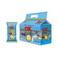ราคา โอเคทิน บิสกิต ขนมปัง อบกรอบ ชนิดแผ่นบาง 12 ซอง OK Thin Biscuit (20675645001)