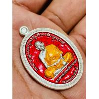 ราคา เหรียญไข่ปลา๖๕ เนื้อชุบเงินโบราณ ลงยาพิเศษ ๓๗ หลวงพ่อพัฒน์ วัดห้วนด้วน จังหวัดนครสวรรค์ (21324635088)