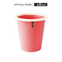 ราคา ตรุษจีน DKW HH 218 ถังขยะกลม 9 ลิตร Rinko ไม่มีฝา มีหลายสี ถังขยะอึดถึกทน Trash bin 9L (4322200589)