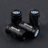 ราคา Chenjie ฝาปิดวาล์วยางล้อมีโลโก้สำหรับรถฝาปิดวาล์วล้อรถยนต์อลูมิเนียมอุปกรณ์เสริมสำหรับรถยนต์ Geely Coolray Okavango Azkarra EX7 Emgrand X7 SUV GT GC9จำนวน4ชิ้น (19554243896)