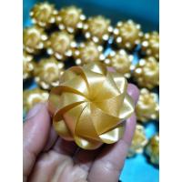 ราคา เหรียญโปรยทานดอกมะลิสีทอง งานตัวเปล่า 50 ชิ้น 120 บาท สามารถใส่เหรียญ 1 2 5 10 ได้ (17453834351)
