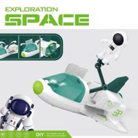 ราคา จรวดอวกาศ ทีมสำรวจอวกาศ กระสวยอวกาศเด็ก โมเดลของเล่นยานอวกาศ DIY ที่เหมาะสำหรับเด็ก ๆ เล่นเพื่อการศึกษาสำหรับเด็ก3 6ปี (20809022229)