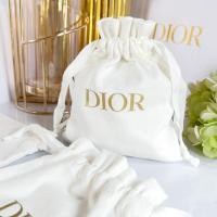 ราคา พร้อมส่งของแท้ ถุงผ้าดิออร์ ถุงผ้าหูรูด Di r ถุงผ้าหูรูด (21122646185)