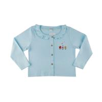 ราคา Chelsee เสื้อคาร์ดิแกน แขนยาว เด็กผู้หญิง รุ่น 238010 ปักลายดอกไม้ ติดกระดุม ผ้า Cotton 100 อายุ 2 10 ปี เสื้อผ้าเด็กโต (21373498752)