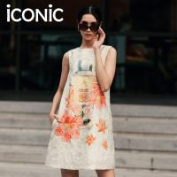 ราคา iCONiC PERSIMMON AMOUR DRESS 4698 ชุดเดรส พิมพ์ลาย กระติก ดอกไม้ สีส้ม เดรสออกงาน เดรสตรุษจีน เดรสไฮโซ เดรสพิมพ์ลาย เดรสแฟชั่น เดรสผ้าไหม (6926554720)