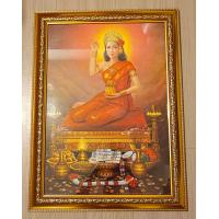 ราคา ภาพมงคล พระแม่กาลี ปางประทับยืน วัดแขก ขนาดภาพ15x21นิ้ว 38x54cm ภาพฮวงจุ้ย พระพิฆเนศ พระแม่ลักษมี กาลี พระแม่อุมา (16577760785)