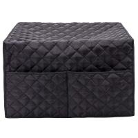 ราคา Smart Oven Cover Convection Toaster Oven Cover Large Size Square Kitchen Appliance Cover Kitchen Appliance Case With Two Big Pockets Black (15622768344)