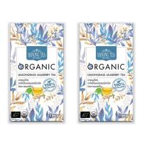 ราคา Ranong Tea Organic Lemongrass Mulberry เรนองที ชาสมุนไพร ตะไคร้ ใบหม่อน ออร์แกนิค 10g x 8teabags 2กล่อง (14139271917)