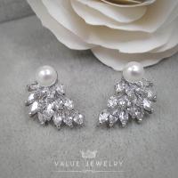 ราคา Value Jewelry ER0060 กว้าง1 3cmยาว2cm เครื่องประดับเพชรCZ เกรดพรีเมี่ยม หนีบ ห่วง ระย้า คริสตัล เพชร สร้อยข้อมือ สร้อยคอ แหวน (206223749)