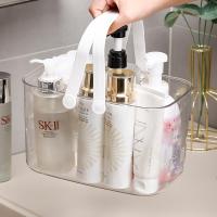 ราคา ตะกร้าอาบน้ำแบบนิยมในโลกออนไลน์แบบใหม่ปี2022ตะกร้าอาบน้ำแบบใสตะกร้าอาบน้ำแบบหิ้วสำหรับห้องน้ำตะกร้าเก็บอุปกรณ์อาบน้ำสีฟ้าสำหรับผู้หญิง (17732053513)