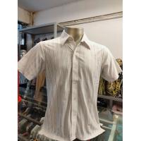 ราคา เสื้อเชิ้ตแขนสั้นลายฉลุสีขาวครีม (10768770039)