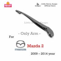 ราคา Kuapo ที่ปัดน้ำฝนด้านหลัง มาสด้า Mazda 2 2007 ถึง 2014 ปี ชุด ก้าน ยางใบมีด ฝาครอบน็อต ปัดน้ำฝน กระจก หลัง มาสด้า2 (11727085845)