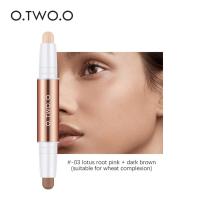 ราคา O TWO O กันน้ำ 2 in 1 ไฮไลท์ คอนทัวร์ สติ๊ก สองด้าน คอนทัวร์หน้า เงาจมูก คอนทัวร์ ไฮไลท์ ปากกาเงา (10332114391)