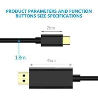 ราคา คีย์ USB C ถึงสาย HDMI ความเร็วสูงอะลูมิเนียมการรบกวนทางแม เหล็กไฟฟ าชนิด C ไปยังสาย HDM สำหรับ MacBook Pro แล็ปท็อปเสียงและวิดีโอชนิด C ถึง Hdmi การเชื่อมต่อสัญญาณภาพในระบบดิจิทัล1 8เมตร Samsung Dex 
