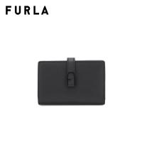 ราคา FURLA กระเป๋าสตางค์ผู้หญิง รุ่น FURLA FLOW WP00401 สี NERO (21023857347)