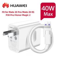 ราคา Original Huawei Fast Charger 40W Supercharge อะแดปเตอร์5A USB Type C สำหรับ Huawei P30 P40 P10 P20 Pro Lite Nova 5 6 Pro Mate 9 10 Pro Mate 30 20 Pro Magic 2 Honor V30 (15427929141)