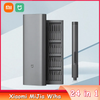 ราคา 24 IN 1 ชุดไขควง อเนกประสงค์ ไขควง ด้ามแม่เหล็ก พร้อม หัวสกรู สำหรับเปลียน 24 แบบ Wiha Technical Screwdriver Set 24 Precision Magnetic (21338926790)