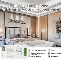 ราคา ZigBee 3 0ตัวควบคุม WIFI 2 4GHz CT RGB RGBW rgbct แถบไฟ LED Tuya HUE Bridge DC5V 24V ควบคุมด้วยเสียงอัจฉริยะ (21170464838)