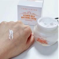 ราคา ครีมหน้าสด LABELYOUNG Vitamin Milk Whitening Cream 55g (18510464973)