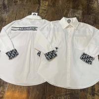 ราคา p1เสื้อเชิ้ตคอปกกระดุมหน้าแขนยาวทรงสวยผ้าลายแบรนด์งานป้ายห้อย ป้าย Pina (20123093185)