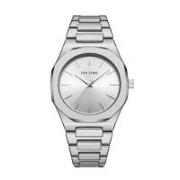 ราคา PINTIME Pintime live explosion watch ladies waterproof ultra thin steel belt simple quartz (19193371436)