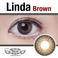 ราคา คอนแทคเลนส์ Dreamcolor1 รุ่น Linda เลนส์รายเดือน กันรังสียูวี มีค่าสายตา 0 00 10 00 (9915501935)