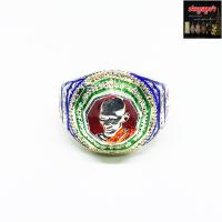ราคา แหวนหลวงพ่อรวย วัดตะโก จ อยุธยา แหวนมงคลนำโชค เนื้อเลสลงยา เบอร์ 11 (4835008777)