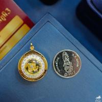 ราคา S3VIP จี้กังหันนำโชค ล้อมพลอย หลังหยกกลมเล็ก จับขอบ 511 4514 1 ทองแท้ 90 อัดกันน้ำ สุดยอดเครื่องรางเรียกทรัพย์ (18075241866)