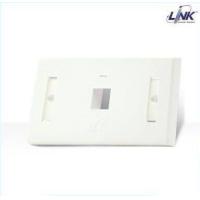 ราคา LINK FACE PLATE 1 PORT CAT6 US 2001AWH (12406962594)