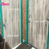 ราคา วอลเปเปอร์ลายไม้ติดเฟอร์นิเจอร์ สติ๊กเกอร์ลายไม้ สติ๊กเกอร์ติดโต๊ะ สติ๊กเกอร์ติดตู้ ติดประตูได้เลย มีกาวในตัว กันน้ำ หนา Wallpaper sticker (19643776626)