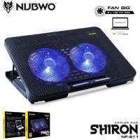 ราคา Nubwo NF 211 Shiron COOLER PAD พัดลม พัดลมรองโน๊ตบุ๊ค ระบายความร้อน 2 ใบพัด Fan Notebook (2999330556)