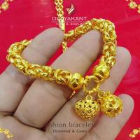 ราคา สร้อยข้อมือ ลายมีนา เศษทองคำแท้ หนัก 3 บาท ไซส์ 6 8 นิ้ว 1 เส้น รุ่น BJ15 (17404929313)
