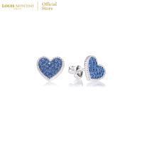ราคา Louis Montini Jewelry Sterling Silver 925 Earrings ต่างหูเงินแท้ 92 5 ต่างหูผู้หญิง รูปหัวใจ LJER01 (20358435998)