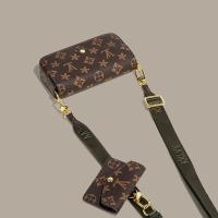 ราคา กระเป๋า LV แบรนด์อินเทรนด์2023ใหม่ระดับไฮเอนด์กระเป๋าหนังพิมพ์ลายสีเล็กกระเป๋าสี่เหลี่ยมชุดสองชิ้นน้ำหนักเบาหรูหรากระเป๋าสะพายไหล่แมสเซนเจอร์สำหรับผู้หญิง (19309175049)