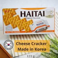 ราคา ไฮไท ชีสแครกเกอร์ ขนมปังกรอบ บิสกิต อาหารเช้า อาหารว่าง นำเข้าจากเกาหลี แครกเกอร์ชีส บิสกิต ขนมปังเกาหลี 172 g 6 ชิ้น x 7 ห่อ HAITAI Cheese Cracker (7382717839)
