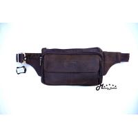 ราคา กระเป๋าคาดอกหนังแท้ กระเป๋าคาดอกผู้ชายกระเป๋าคาดเอว Chest Bag For Men Genuine Leather Crazy Horse Leather Shoulder Bags รุ่นNew01 (8853400771)