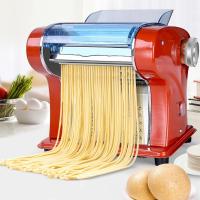 ราคา Household Pasta Machine Dumpling Dough Mixer Rolling Machine Pasta Maker Electric Noodles Maker Machine a pate Noodle Cutter (19948057460)