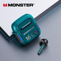 ราคา K11Lenovo Monster XKT16 TWS หูฟังบลูทูธไร้สาย Hi Fi สเตอริโอ ความทนทานสูง สวมใส่สบาย 5 3 (20557788932)