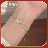 ราคา เงินเดิมอิตาลี 925 สร้อยข้อมือพู่ผีเสื้อ สินคเก็บเงินปลายทางได้ (19923806942)