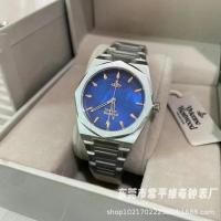 ราคา vivienne Vivienne Womens Broken Ice Blue Queen Mother Saturn นาฬิกาแฟชั่นสไตล์โรสเรด (20702100793)