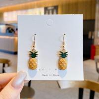 ราคา ต่างหูดอกไม้สีเหลืองเครื่องประดับแฟชั่นเกาหลี (13879265864)