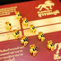 ราคา จี้ทอง ชาร์มยอดฮิต 22 แบบ ทองคำแท้99 99 น้ำหนัก 0 1 0 15 กรัม ชุดแต่งปีเซียะฮ่องกง มีใบรับประกันทองแท้ ส่งจากร้านทอง (5727480655)