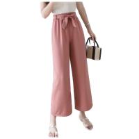 ราคา W889 ขาบานผ้าลินิน แฟชั่นเกาหลี กางเกงขาบาน ใส่สบายขากว้างทรงสวย ใส่ชิวๆ (9615289440)