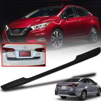ราคา คิ้วฝากระโปรงท้าย คิ้วฝาท้ายล่าง รุ่น นิสสัน อัลเมาร่า NISSAN ALMERA ปี 2020 2021 สีดำด้าน 1 ชิ้น (9949672819)