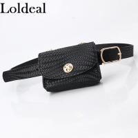 ราคา Loldeal ผู้หญิงกระเป๋าคาดเอวรูปวาดเสือดาวแฟชั่น Mini สายโซ่กระเป๋าคาดเอวที่ถอดออกได้ (7703534659)