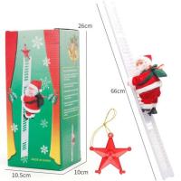 ราคา Dargly ตกแต่งคริสต์มาส บันไดไฟฟ้าซานต้า ของขวัญคริสต์มาส ของเล่นซานต้า ปีนบันได ของเล่น (18485940995)
