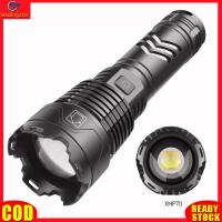 ราคา LeadingStar RC Authentic Rechargeable LED Flashlight 5 Modes Portable Waterproof Strong Light XHP70 LED Torch For Outdoor Camping Fishing (20915252307)
