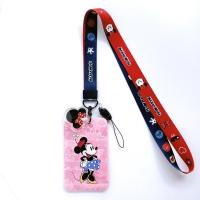 ราคา เชือกยาวคู่กระเป๋าเก็บบัตรพร้อมจี้บัตรนักเรียนเคสป้องกันการ์ด IC มิกกี้เมาส์แบบเรียบง่าย Relief พิมพ์ลายเป็ดโดนัลด์ (18720792452)